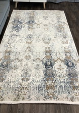 Ковер DOKU_9354H, 1,2*1,8, STAN, BLUE - CREAM