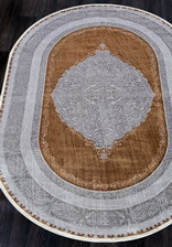Ковер ERVA_18133, 2*3, OVAL, GRAY - TERRA