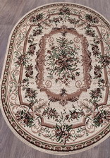 Ковер GAVANA_5439, 1,5*3, OVAL, CREAM