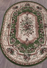 Ковер GAVANA_5439, 1*2, OVAL, GREEN
