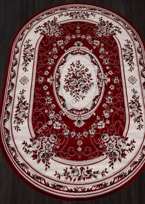 GAVANA_5444, 1,8*2,5, OVAL, RED