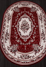 Ковер GAVANA_5444, 2,5*3,5, OVAL, RED