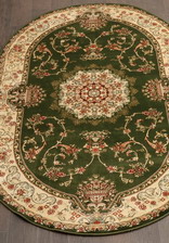 Ковер IZMIR_d037, 2,5*4,5, OVAL, GREEN