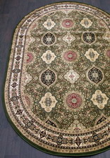 Ковер IZMIR_d101, 4*7, OVAL, GREEN