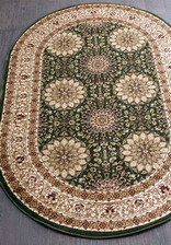 Ковер IZMIR_d132, 3*4, OVAL, GREEN