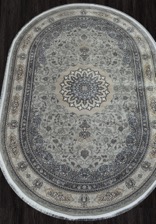 Ковер KASHAN_752143, 0,8*1,5, OVAL, 000