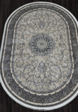 Ковер KASHAN_752197, 1,5*2,25, OVAL, 000