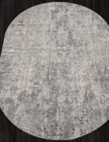 Ковер LIMAN_F165, 2,4*3,4, OVAL, CREAM-BLUE