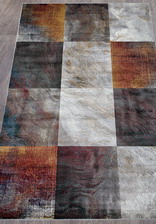 Ковер LONDON_D818, 2,4*3,4, STAN, gray-red