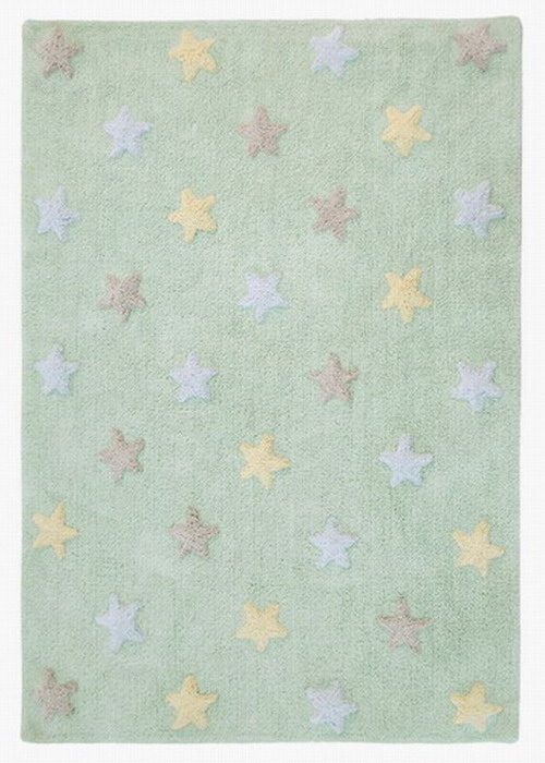 Ковер Триколор Звезды Stars Tricolor (мятный) 120*160