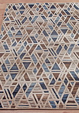 Ковер MATRIX_D585, 1,6*2,3, STAN, BEIGE-BLUE