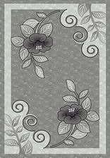 Ковер MEGA CARVING_4783, 1*2, STAN, GRAY