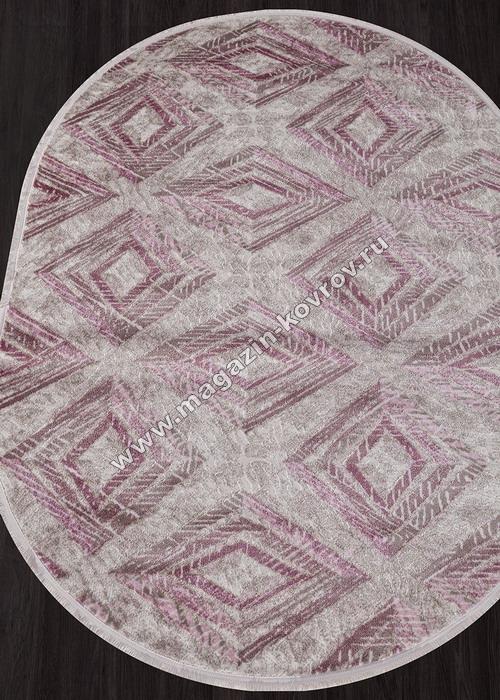 MOROCCO_D855, 2,4*3,4, OVAL, PINK