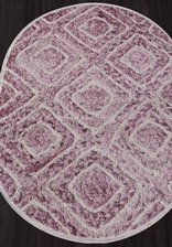 Ковер MOROCCO_D856, 2,4*3,4, OVAL, PINK