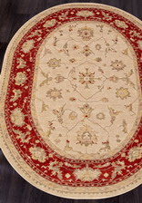 Ковер NAIN_103-01-BK, 0,85*1,43, OVAL, CREAM-RUST