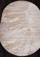 Ковер NATUREL_D976, 1*2, OVAL, BEIGE