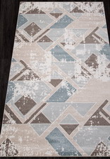 Ковер NATUREL_D979, 1*2, STAN, BEIGE-BLUE