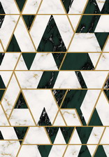 Ковер OMEGA_08706Y, 0,8*1,5, STAN, GREEN - GREEN
