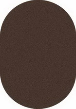 Ковер PLATINUM_t600, 2*3, OVAL, BROWN