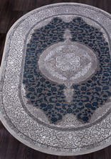 Ковер QUANTUM_03014G, 1,95*2,9, OVAL, GREY - GREY