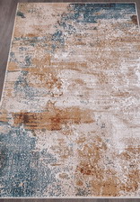 Ковер RICHMOND_D866, 0,8*1,4, STAN, CREAM-BLUE