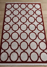 Ковер SARDES TRUVA_08421R, 2,34*3,4, STAN, RED - RED