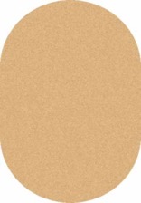 Ковер SHAGGY ULTRA_s600, 1,5*3, OVAL, BEIGE-D.BEIGE