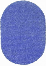 Ковер SHAGGY ULTRA_s600, 1*4, OVAL, BLUE