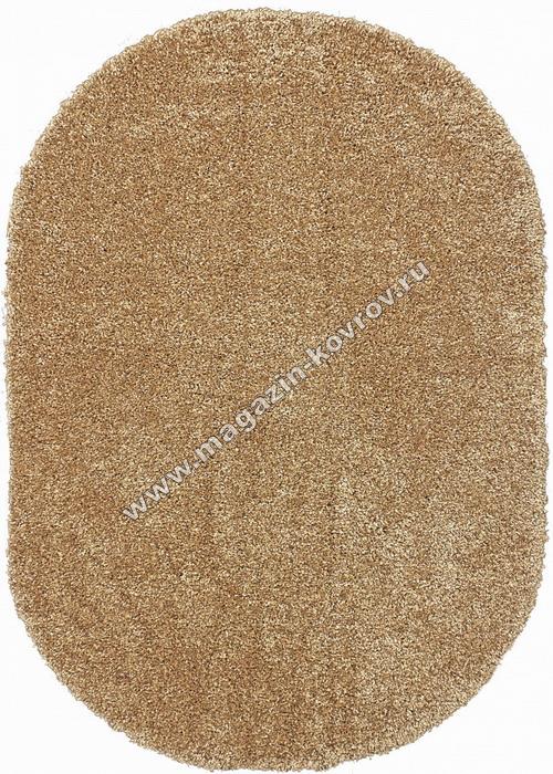 SHAGGY ULTRA_s600, 1,2*1,8, OVAL, DARK BEIGE