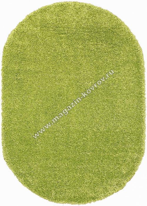 COMFORT SHAGGY 2_s600, 2*3, OVAL, GREEN