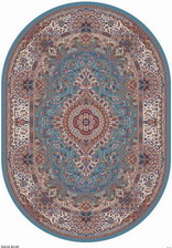 Ковер SHAHREZA_d414, 2,4*3,3, OVAL, BLUE