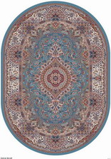 Ковер SHAHREZA_d414, 1,2*1,7, OVAL, BLUE