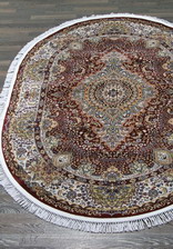 Ковер SHAHREZA_d414, 2,4*3,3, OVAL, RED