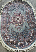 Ковер SHAHREZA_D728, 2,8*3,7, OVAL, BLUE
