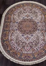 Ковер SHAHREZA_D728, 1,6*2,2, OVAL, CREAM