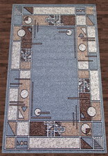 Ковер SIERRA_ALBINA 3, 1,5*3, STAN, BLUE-BROWN 2
