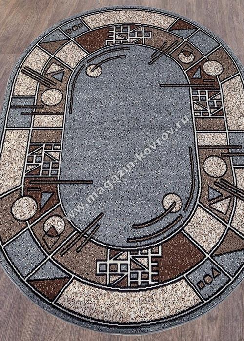 SIERRA_ALBINA 3, 1,8*2,5, OVAL, BLUE-BROWN 2