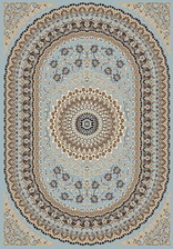 Ковер SIERRA_D504, 2,5*3,5, STAN, BLUE-BROWN