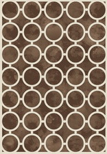 Ковер SIERRA_D713, 3*4, STAN, BROWN-CREAM 2
