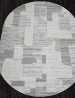 Ковер SIRIUS_F190, 2*4, OVAL, CREAM-GRAY