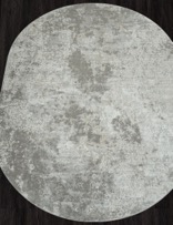 Ковер SIRIUS_F195, 1*2, OVAL, GRAY