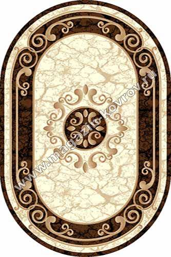 SUNRISE 2_d045, 2,5*4, OVAL, CREAM-BROWN