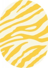 Ковер SUNRISE_d130, 2,5*3,5, OVAL, YELLOW-CREAM