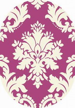 Ковер SUNRISE_V834, 2,5*3,5, OVAL, PINK-CREAM
