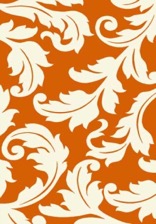 Ковер SUNRISE_v861, 3*4, STAN, ORANGE-CREAM