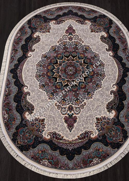 TEHRAN_7597, 2*3, OVAL, CREAM
