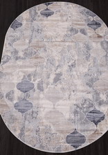 Ковер TOKIO_20584B, 3*4, OVAL, L.BEIGE - CREAM