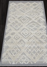 Ковер TUNIS_6609A, 1,52*2,3, STAN, WHITE - L.GRAY