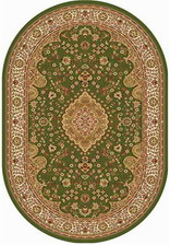 Ковер VALENCIA_D403, 2,5*4,5, OVAL, GREEN