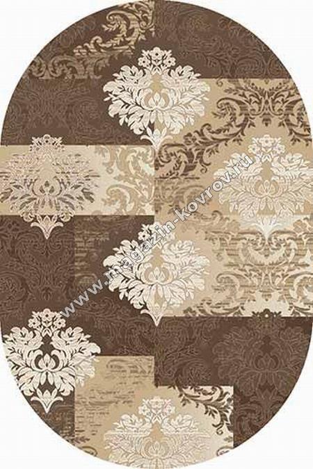 VALENCIA DELUXE_d331, 1,5*2,3, OVAL, BROWN